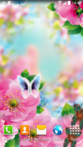 Spring Flowers Parallax Live Wallpaper For Android Hd Wallpaper Pretty  Blossoms Wide Desktop Background Wallpapers For Mobile Android Laptop  Windows Mac Iphone Nature Pretty Flower Wallpapers  फट शयर