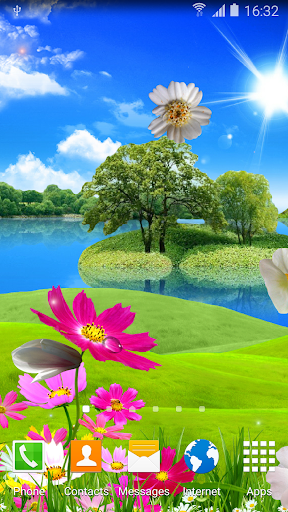Spring Live Wallpaper - Image screenshot of android app
