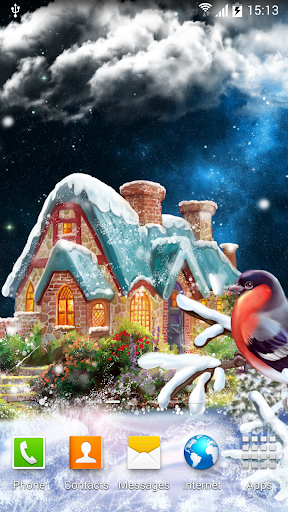 Winter Landscape Wallpaper - Image screenshot of android app