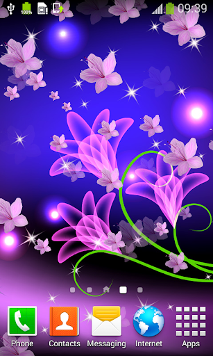 Glowing Live Wallpapers - عکس برنامه موبایلی اندروید