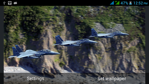 Military Aircraft Live Walls - عکس برنامه موبایلی اندروید