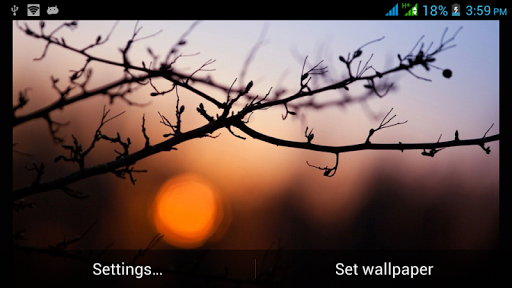 SN Nature Live Wallpapers - Image screenshot of android app