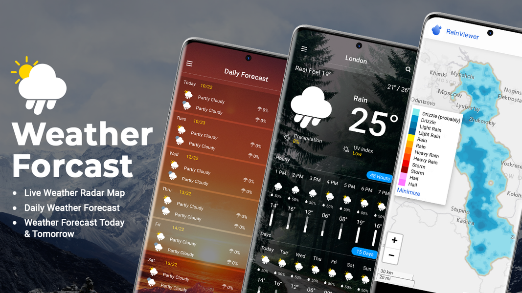 Local Weather Forecast: Weathe - Image screenshot of android app