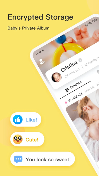 Bebememo - Smart Baby Journal - Image screenshot of android app