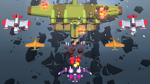 Burning Sky: Aircraft Combat - عکس بازی موبایلی اندروید