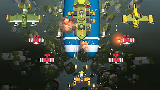 Burning Sky: Aircraft Combat - عکس بازی موبایلی اندروید