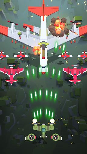 Burning Sky: Aircraft Combat - Gameplay image of android game