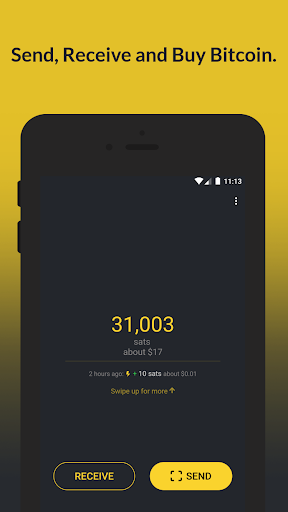 Wallet of Satoshi - Image screenshot of android app