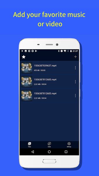 Audio Extractor-converter mp3 - Image screenshot of android app