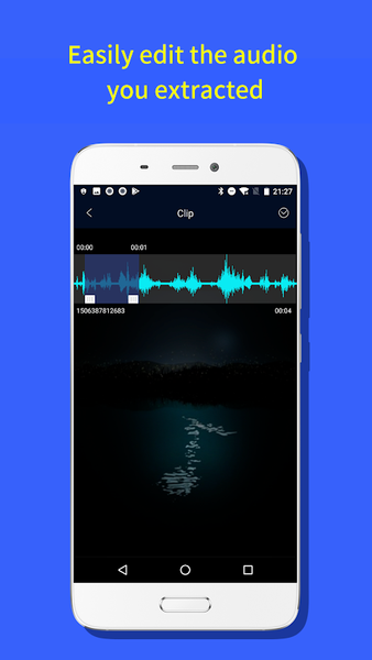 Audio Extractor-converter mp3 - Image screenshot of android app