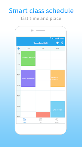 Schedule Planner - عکس برنامه موبایلی اندروید