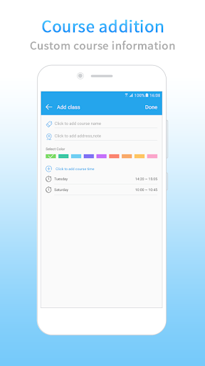 Schedule Planner - Image screenshot of android app