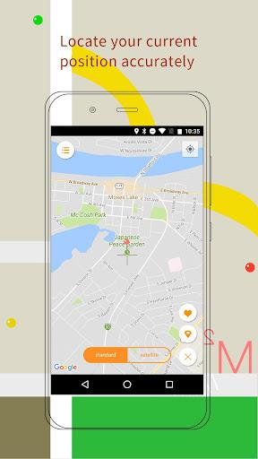 GPS Map Ruler-area measurement - عکس برنامه موبایلی اندروید