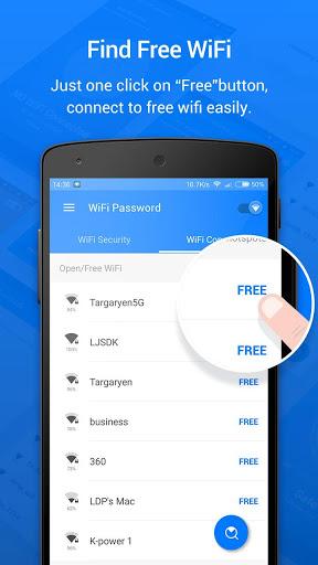 WiFi Password - عکس برنامه موبایلی اندروید