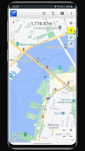 Maps Distance Calculator - عکس برنامه موبایلی اندروید