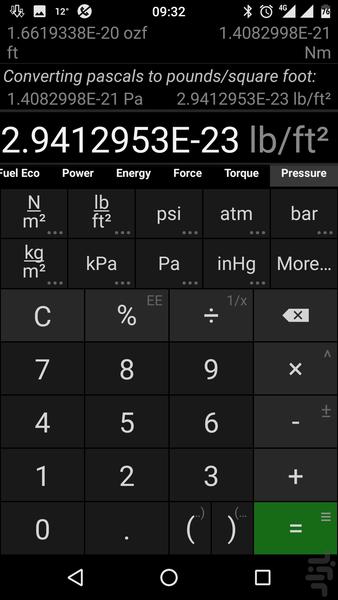 معادله ساز+تبدیل واحد+ماشین حساب - Image screenshot of android app