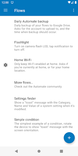 Automate - عکس برنامه موبایلی اندروید
