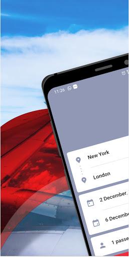 Last Minute Flight Booking App - عکس برنامه موبایلی اندروید