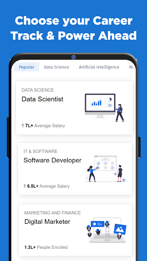 Great Learning: Online Courses - عکس برنامه موبایلی اندروید