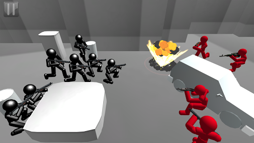 Battle Sim: Counter Stickman - Gameplay image of android game