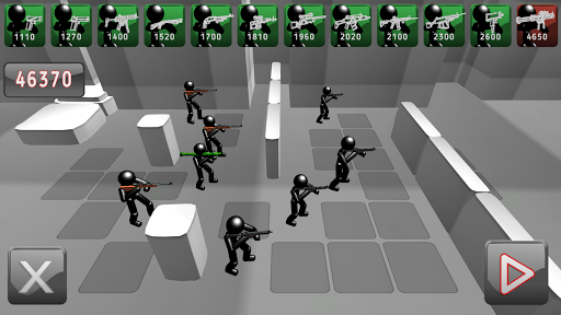 Battle Sim: Counter Stickman - Gameplay image of android game