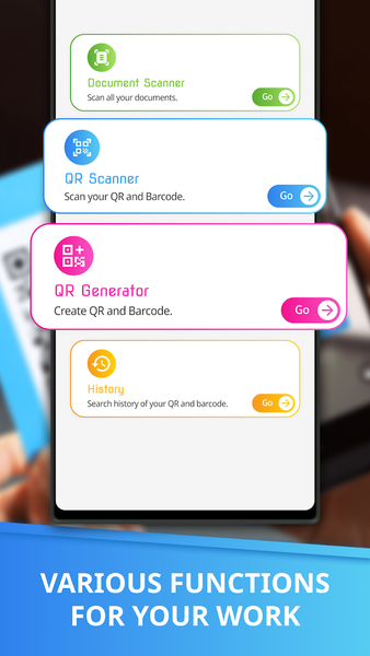 QR Scan Barcode Generator - Image screenshot of android app