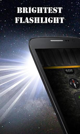 Military Flashlight - Image screenshot of android app