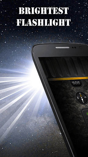 Military Flashlight - عکس برنامه موبایلی اندروید