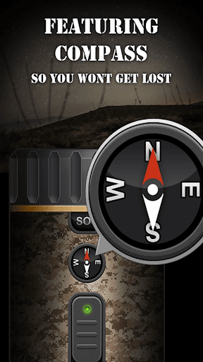 Military Flashlight - عکس برنامه موبایلی اندروید