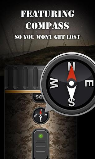Military Flashlight - عکس برنامه موبایلی اندروید