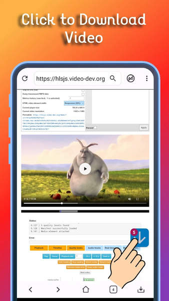 DownTube: Video Downloader - Image screenshot of android app