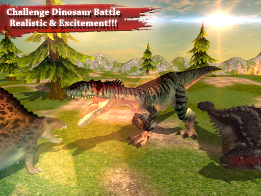 Allosaurus Simulator : Dinosaur Survival Battle 3D - عکس بازی موبایلی اندروید