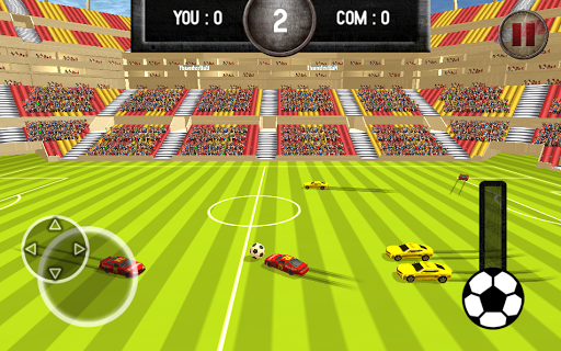 Car Soccer World Championship - Gameplay image of android game