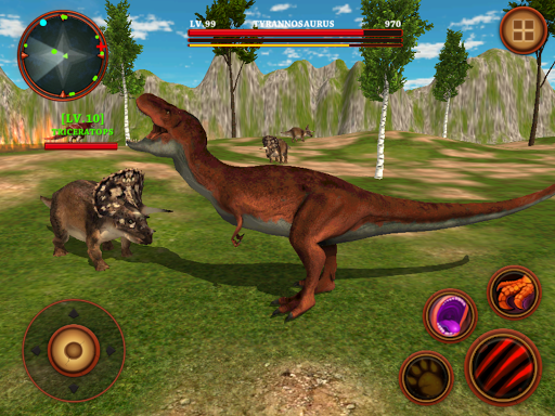 Tyrannosaurus Rex Simulator ۳D - عکس بازی موبایلی اندروید