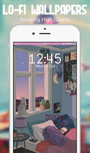 Lo-Fi Wallpapers - Image screenshot of android app