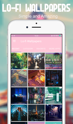 Lo-Fi Wallpapers - Image screenshot of android app