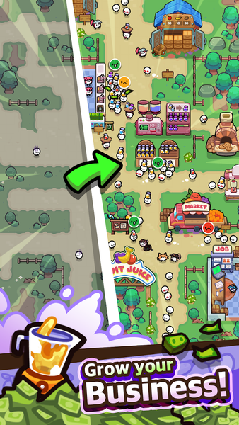 Chainsaw Juice King: Idle Shop - عکس بازی موبایلی اندروید