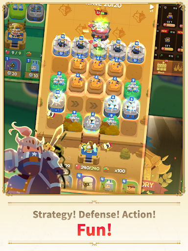 Merge Tactics: Kingdom Defense - عکس بازی موبایلی اندروید