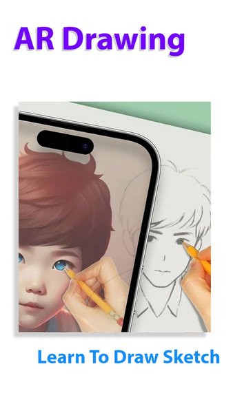 AR Drawing:Trace to Sketch pro - عکس برنامه موبایلی اندروید