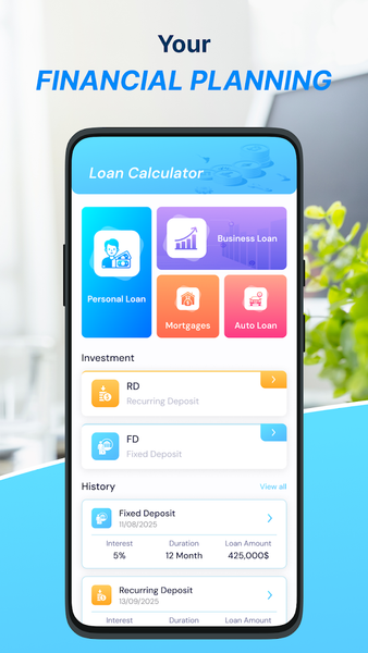 Loan Assist - Loan Calculator - عکس برنامه موبایلی اندروید