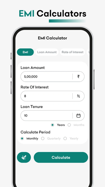 LoanSnap - Loan EMI Calculator - عکس برنامه موبایلی اندروید