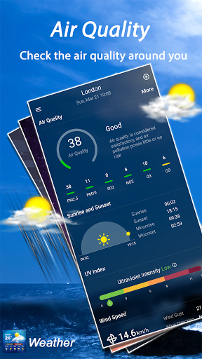 Weather Forecast, Live Weather - عکس برنامه موبایلی اندروید