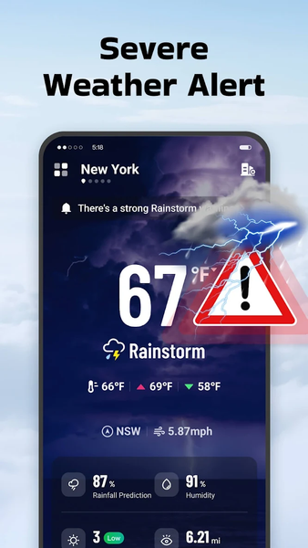 Local Weather: Live Forecast - Image screenshot of android app
