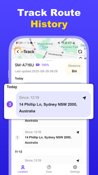 GPS Tracker: Find Phone - عکس برنامه موبایلی اندروید