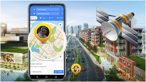 Trace Mobile Caller Number Locator & Compass - عکس برنامه موبایلی اندروید