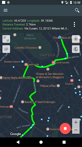 My Location - Track GPS & Maps - Image screenshot of android app