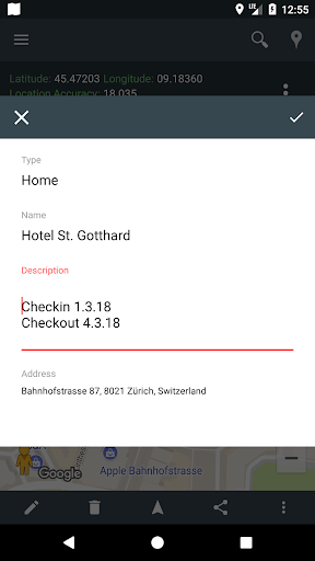 My Location - Track GPS & Maps - Image screenshot of android app