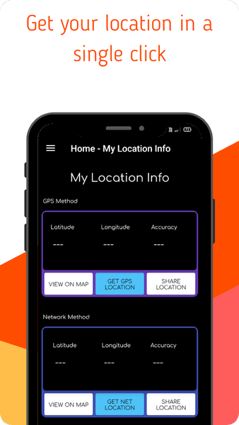 Location Info - GPS & Net data - Image screenshot of android app