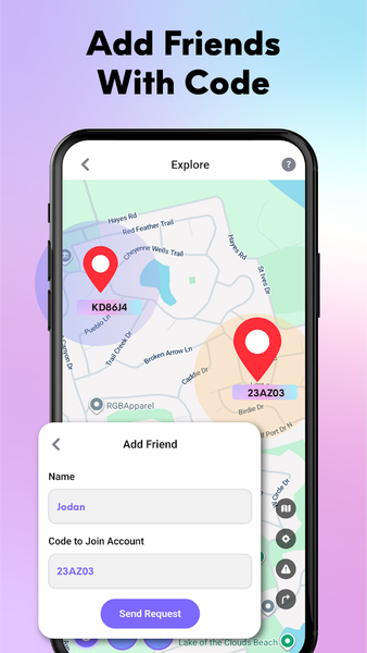 Locafy: Phone Location Tracker - عکس برنامه موبایلی اندروید