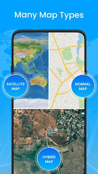 Phone Location Tracker via GPS - عکس برنامه موبایلی اندروید